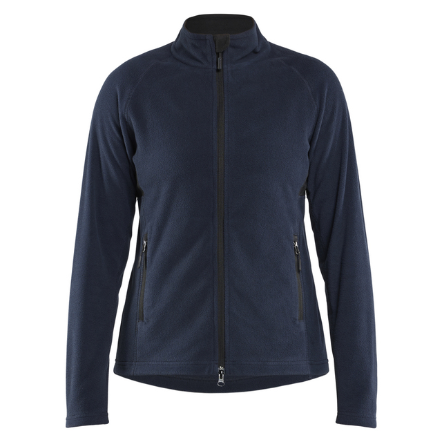 MICROFLEECEJACKA 4722 1010 DAMMÖRK MARINBLÅ M | Beijerbygg Byggmaterial